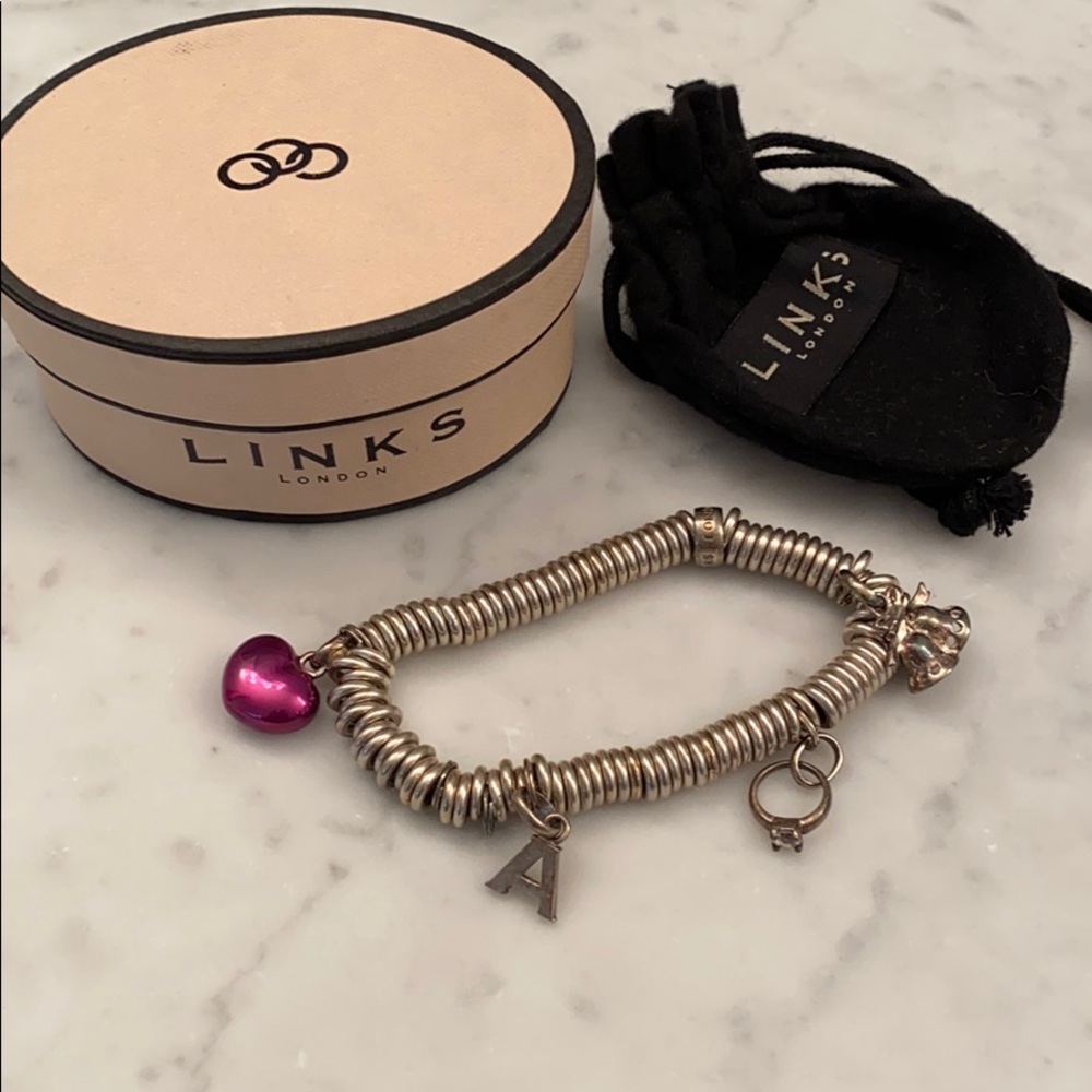 LINKS London Silver Charm Bracelet
